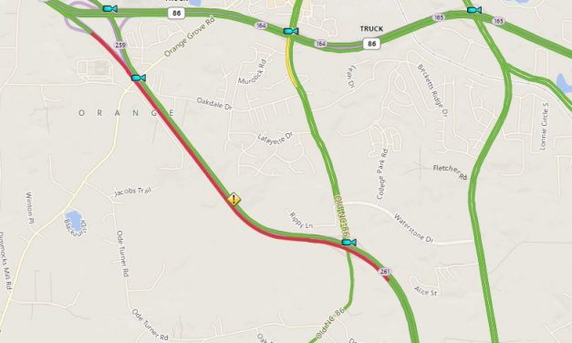 Eastbound Lane of I-40 Reopened in Orange County After Tuesday Morning Crash