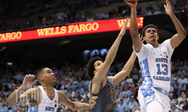 Fresh Starting Lineup Carries No. 20 UNC Past Boston College