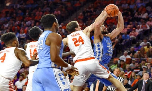 Late Rally Falls Short as No. 20 Clemson Hands No. 19 UNC First Three-Game Losing Streak Since 2014