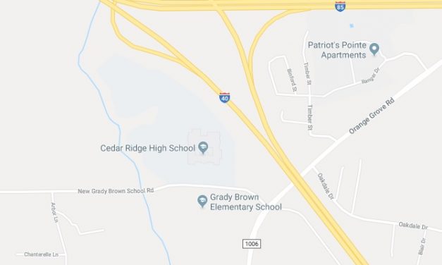 Fencing Being Installed on Orange Grove Road Causing Overnight Lane Closures