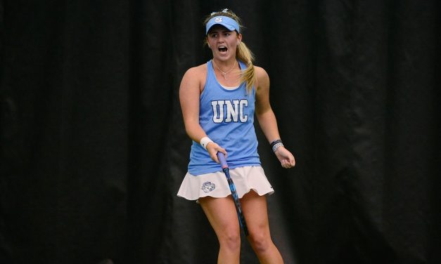 No. 1 Ranked UNC Women’s Tennis Team Comes From Behind to Defeat Miami