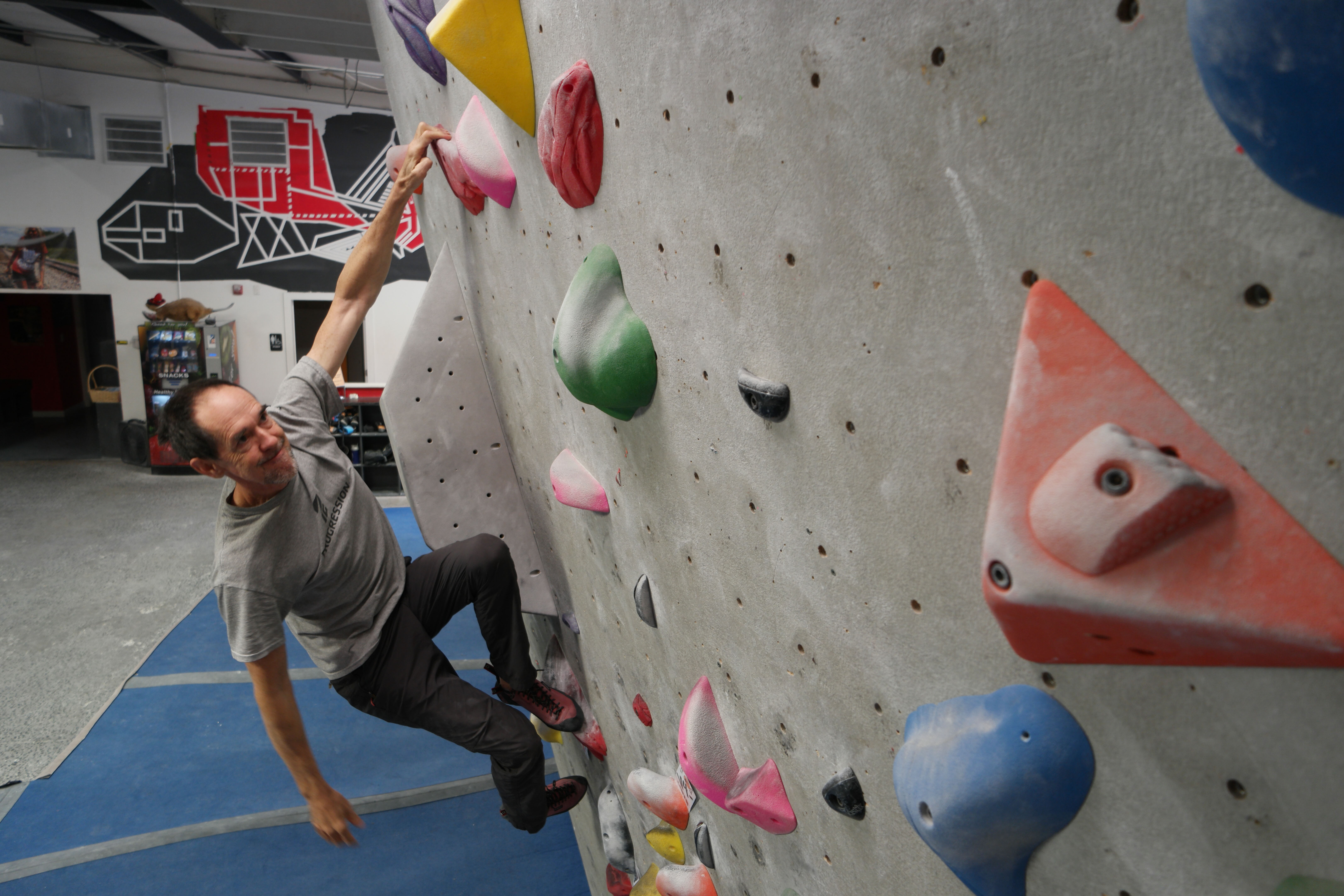 Progression: Handholds & Crashpads