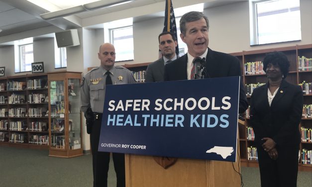 Governor Rolls Out School Safety Funding Pitch at Cedar Ridge High School