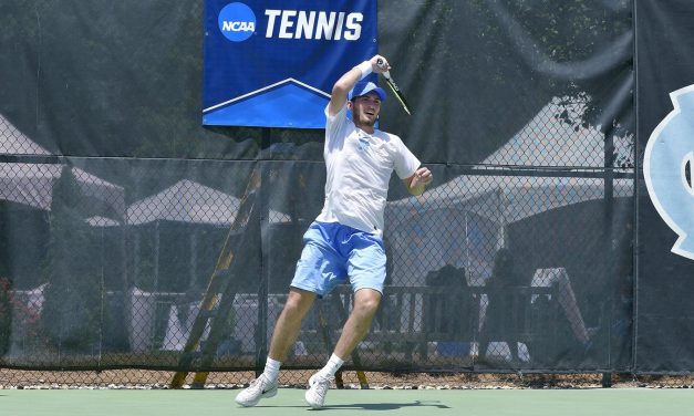 UNC Men’s Tennis Sweeps Campbell in NCAA Tournament First Round Match