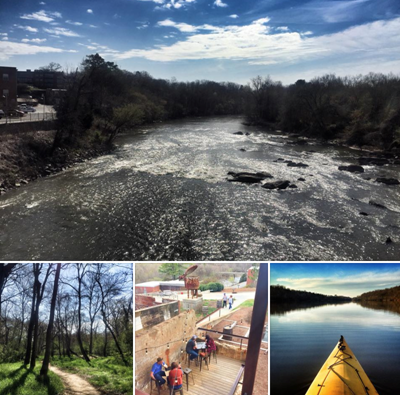 Tu for Two: Saxapahaw’s Island Park