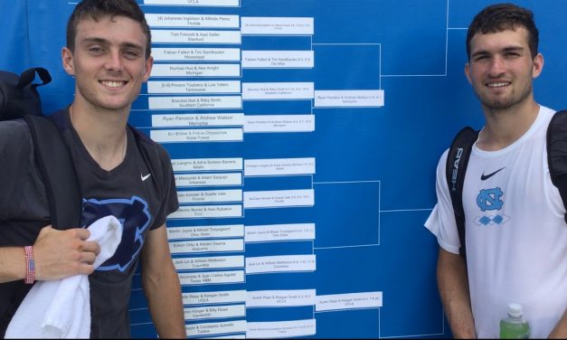Robert Kelly, William Blumberg Make NCAA Men’s Doubles Quarterfinals For Second Straight Year