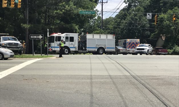 Significant Crash in Chapel Hill on Fordham Boulevard