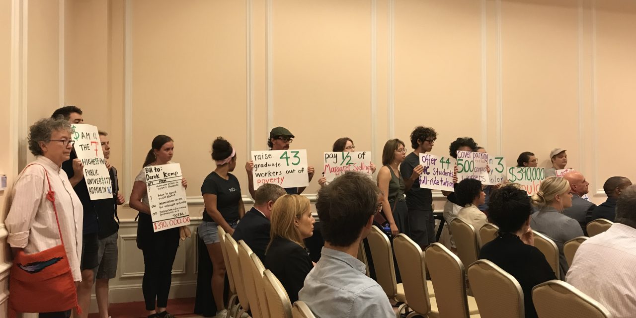 UNC Silent Sam Presentation Draws Protest