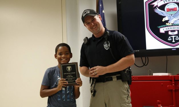 Carrboro Child Honored with Life Saving Award for Saving Toddler from Pool