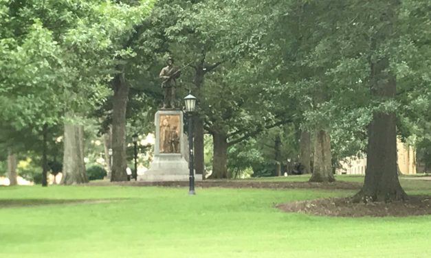Silent Sam Standing 1 Year After Charlottesville