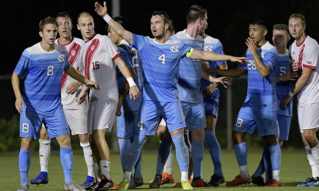 No. 2 Indiana Scores Late to Down No. 3 UNC in Top-Five Men’s Soccer Showdown