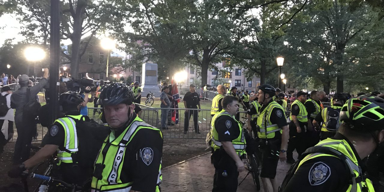Increased Police Presence, Pepper Spray Used at Silent Sam Rally
