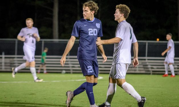 UNC Men’s Soccer Downs Jacksonville 2-0