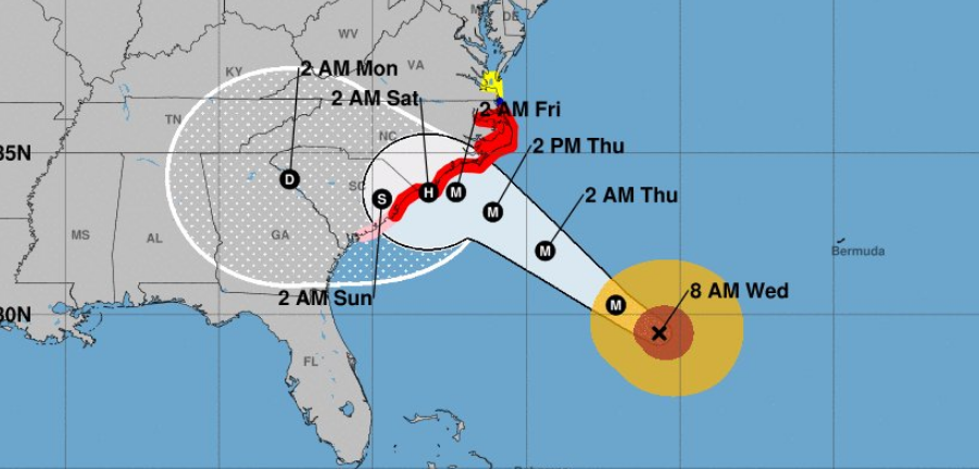 Florence May Be Carolinas’ ‘Storm of a Lifetime’