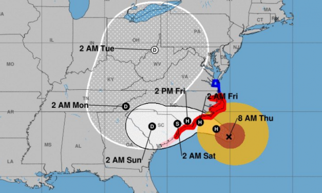 Florence Now a Category 2 Storm, Still Dangerous