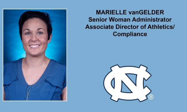 Marielle VanGelder Named UNC’s Senior Woman Administrator