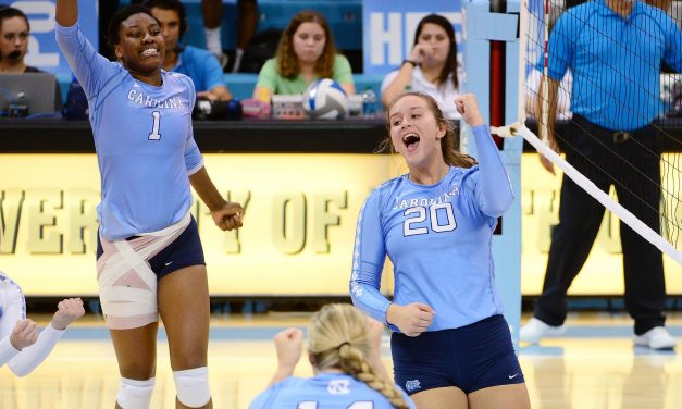 Volleyball: Tar Heels Snap Losing Skid With Rivalry Win Over NC State