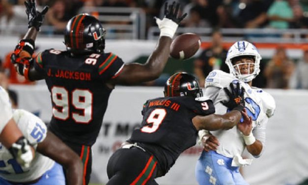 Six Turnovers Doom UNC Football in Nationally Televised Blowout Loss at No. 16 Miami