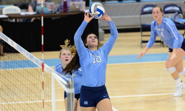 Virginia Tech Downs UNC Volleyball in Straight Sets