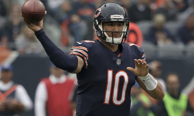 Mitchell Trubisky Throws Six Touchdowns in Chicago Bears’ Win Over Tampa Bay Buccaneers