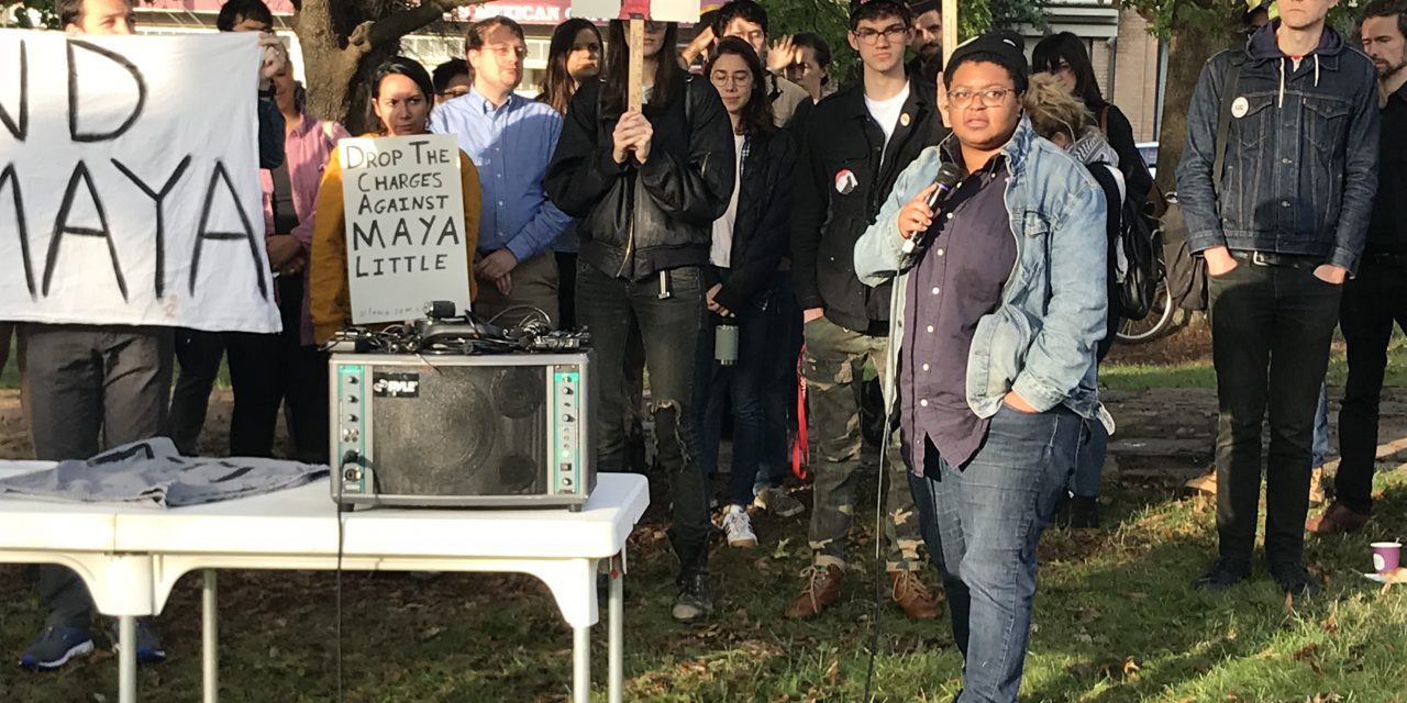 UNC Graduate Student Maya Little Charged in Silent Sam Protest
