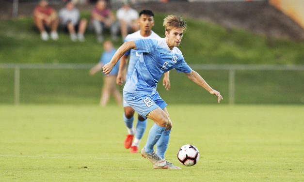 Jack Skahan’s Three Goals Lifts UNC Men’s Soccer to 4-0 Blowout Over Winthrop