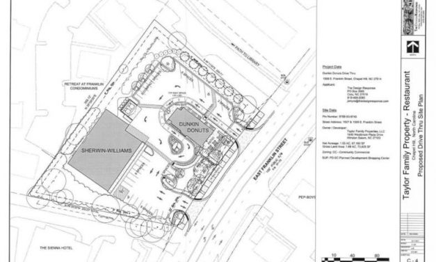 Public Meeting Thursday on Dunkin Donuts Request for Drive Thru in Chapel Hill