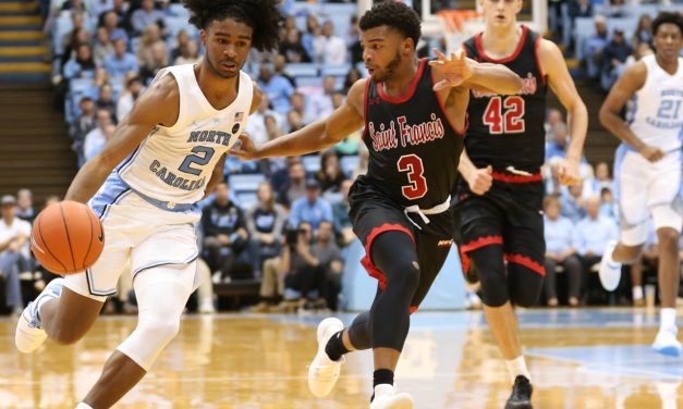 Coby White to Miss Wednesday’s Game vs. UNCW With Ankle Injury