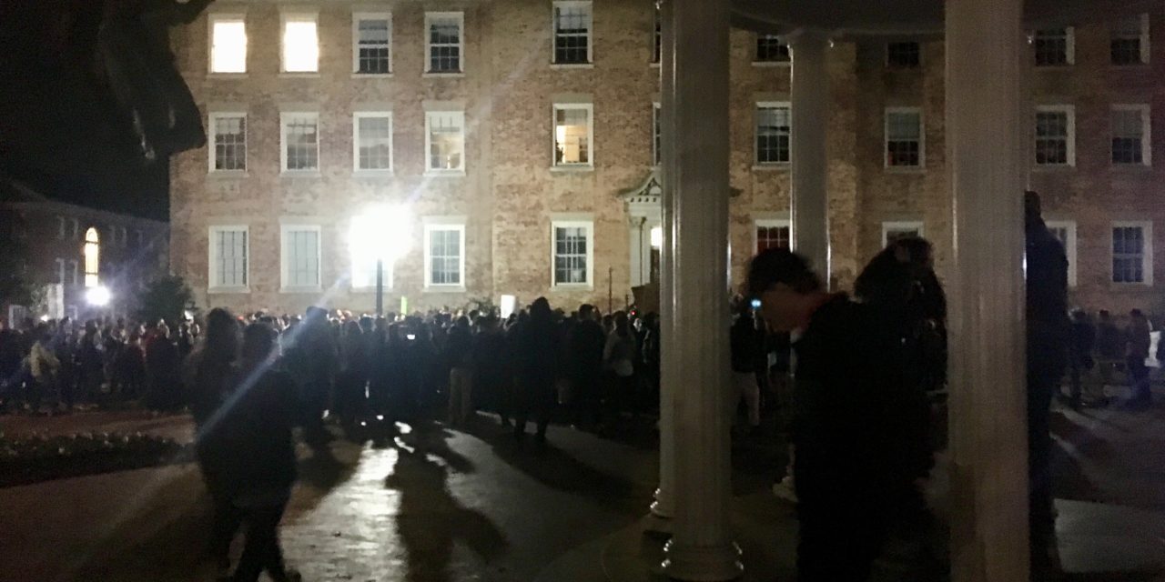 1 Arrested as Protests Rally Against Silent Sam Return