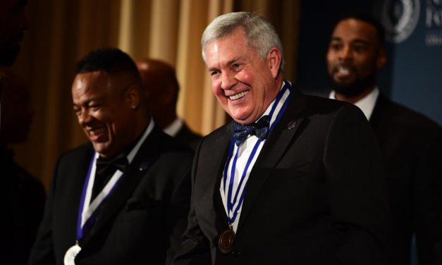 Mack Brown Officially Inducted Into College Football Hall of Fame