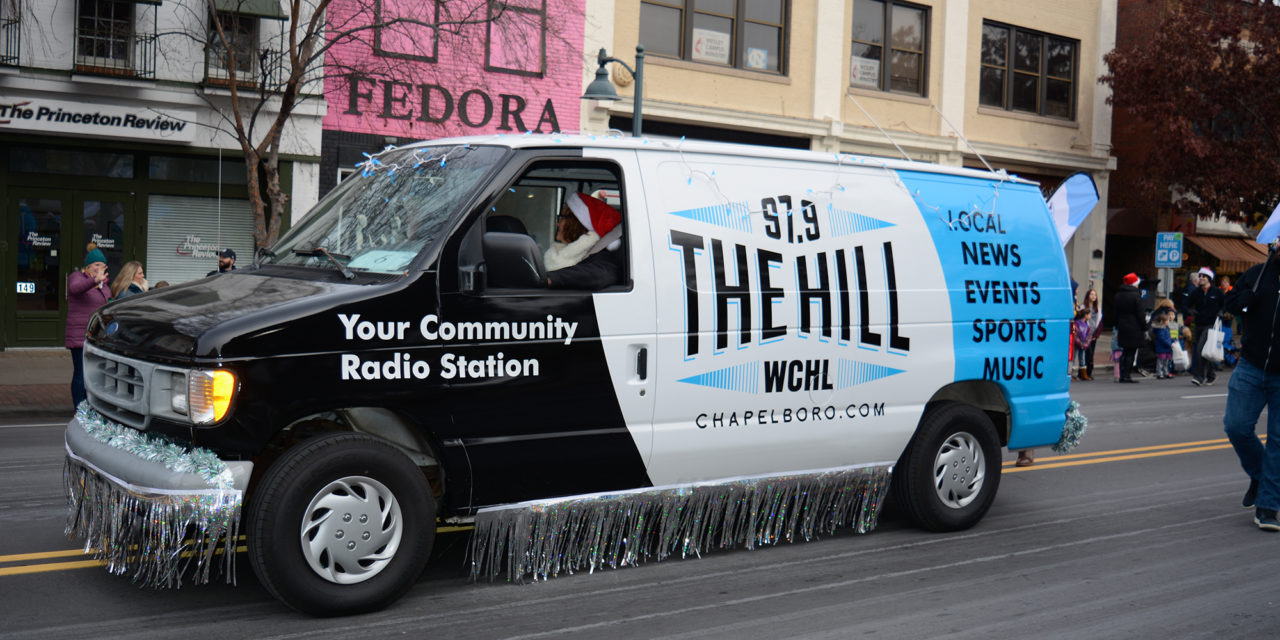 Residents Brave the Cold for the Chapel Hill-Carrboro Holiday Parade
