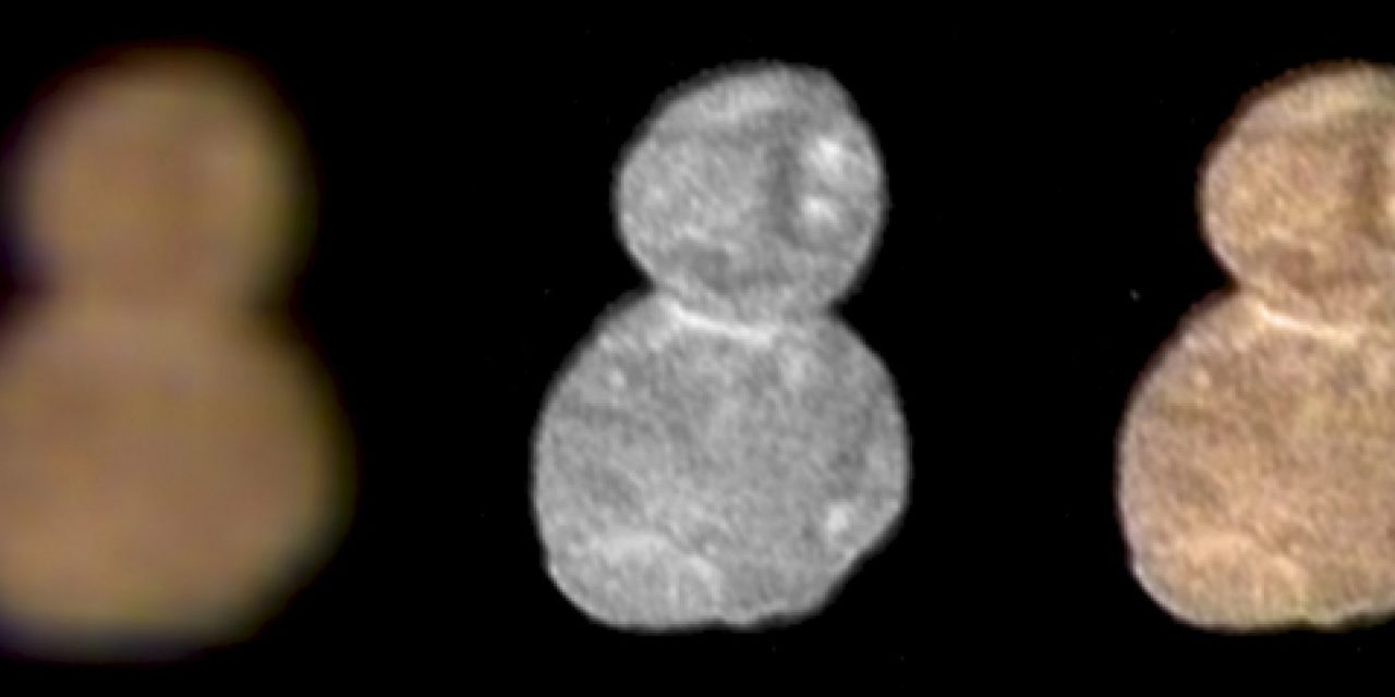 NASA: Icy Object Past Pluto Looks Like Reddish Snowman