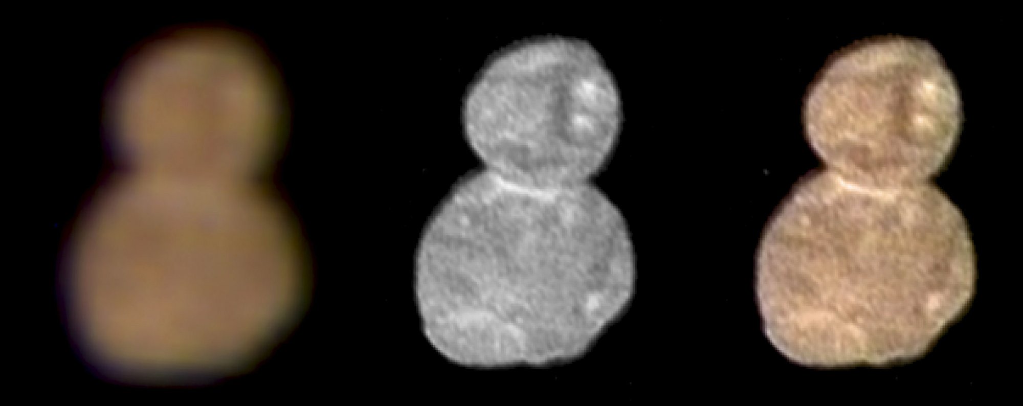 NASA: Icy Object Past Pluto Looks Like Reddish Snowman