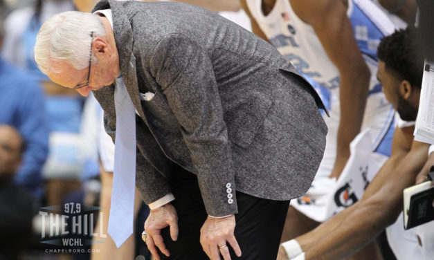 Roy Williams Collapses During First Half of UNC’s Game at Clemson