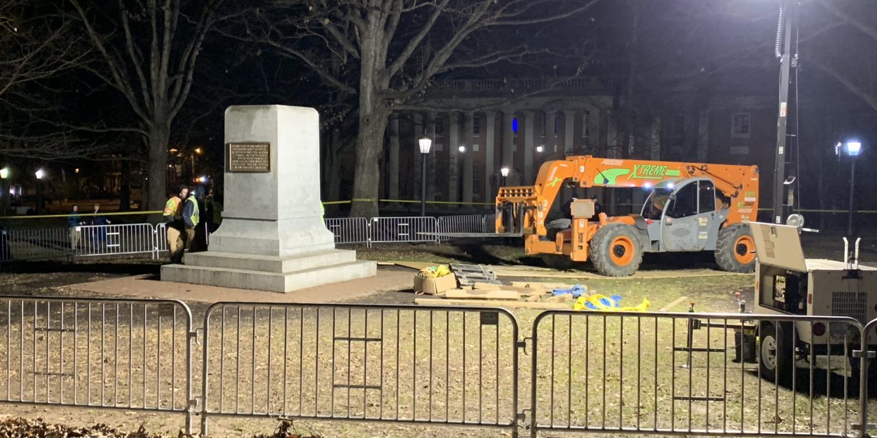 UNC Moves Quickly, Removes Silent Sam Pedestal on Folt’s Authorization