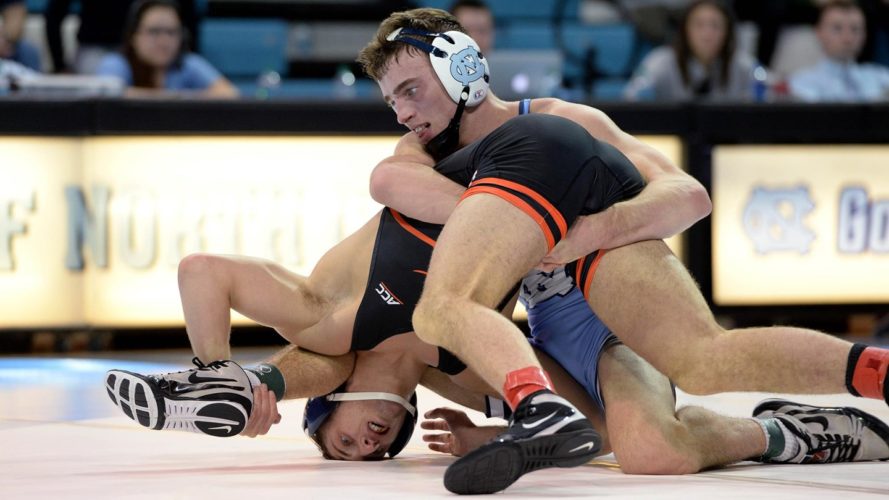 Wrestling No. 17 UNC Blows Out Bucknell