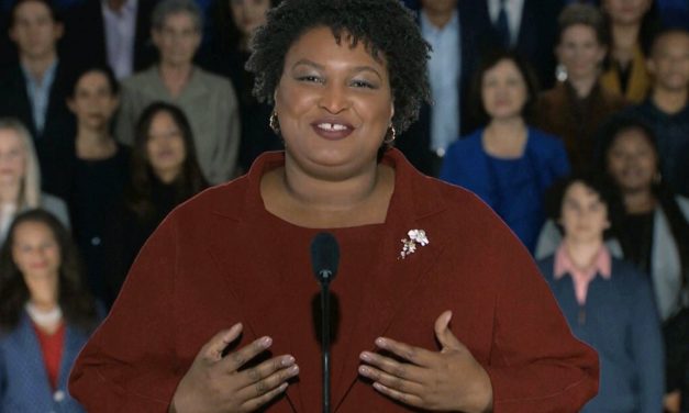 In Democratic Response, Abrams Sharply Rebukes Trump