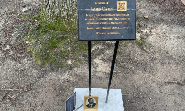 1 of 2 Memorials Placed Around UNC Campus Removed