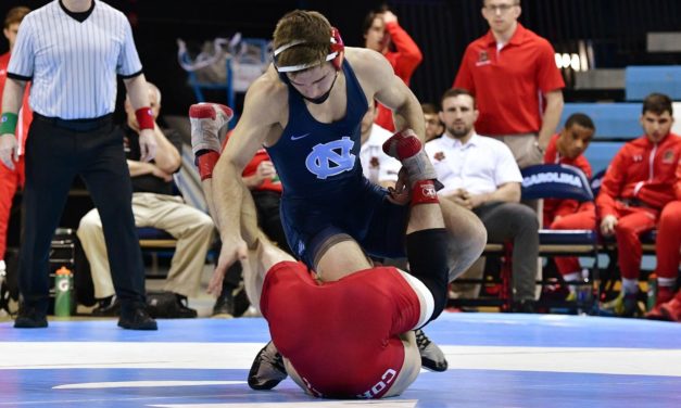 Wrestling: No. 13 Tar Heels Drop Home Match vs. No. 9 Cornell