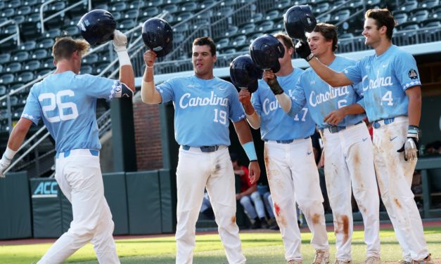 Dylan Enwiller’s Second Career Home Run Helps No. 5 UNC Baseball Earn Walk-Off Win vs. UNCW