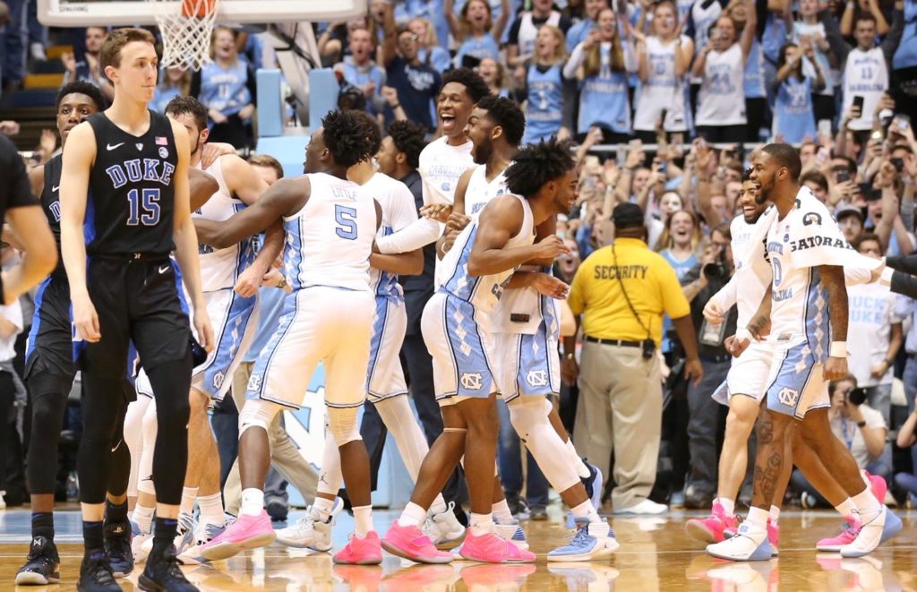 No. 3 UNC Completes Season Sweep Over No. 4 Duke, Clinches Share of ACC