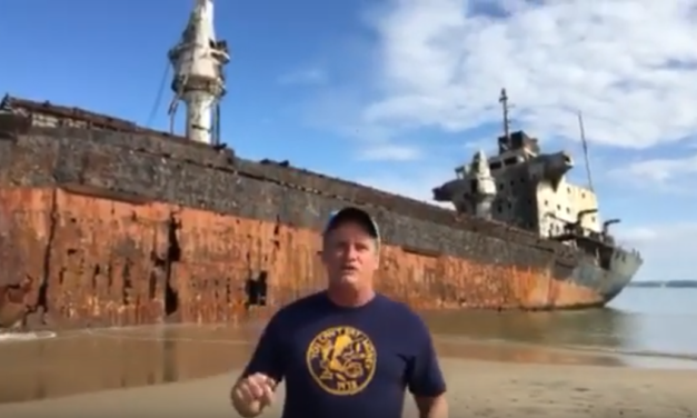 UNC Professor & Video Journalist Jim Kitchen Visits the Ship Cemetery in Angola