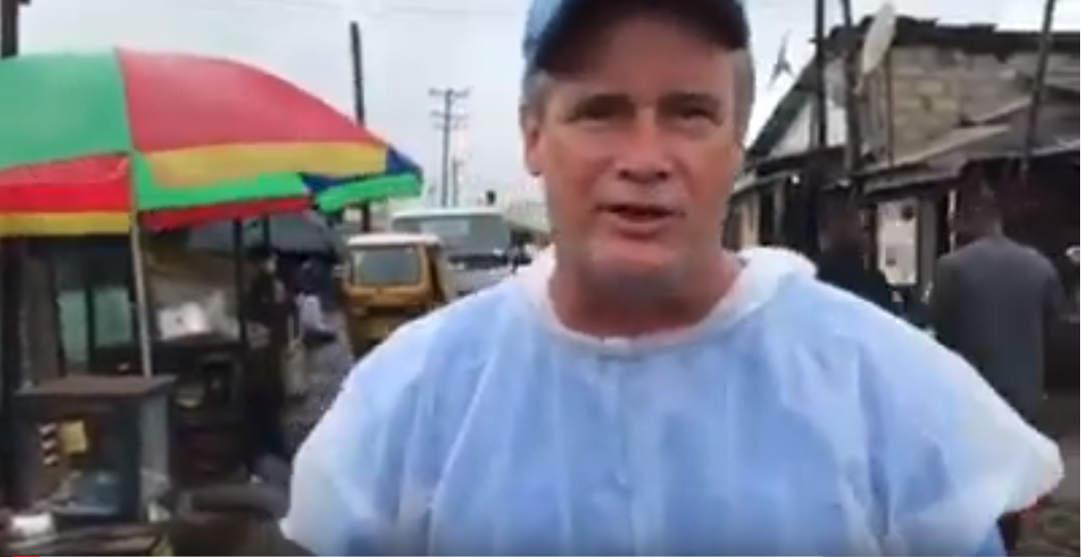 UNC Professor & Video Journalist Jim Kitchen Visits the West Point Slums in Liberia