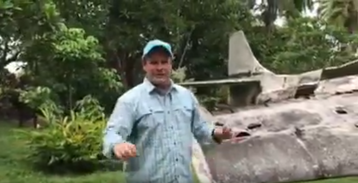 UNC Professor & Video Journalist Jim Kitchen Visits the Site of the Battle of Guadalcanal