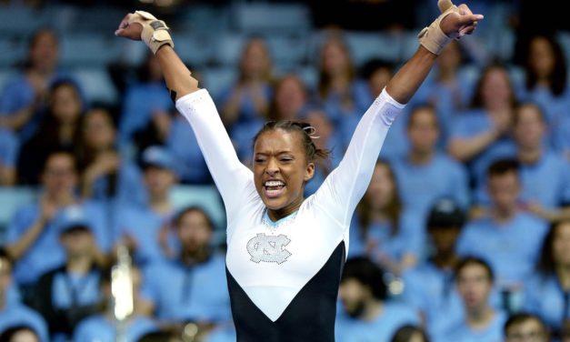 Gymnastics: Khazia Hislop Named Second Team All-American in Floor Events