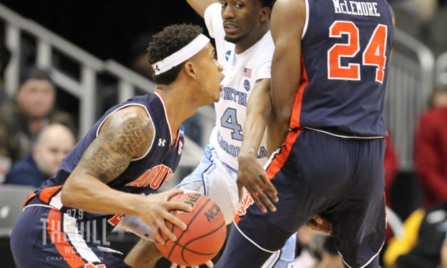 No. 5 Seed Auburn Uses Red-Hot Perimeter Shooting to Upset No. 1 Seed UNC in NCAA Tournament Sweet Sixteen