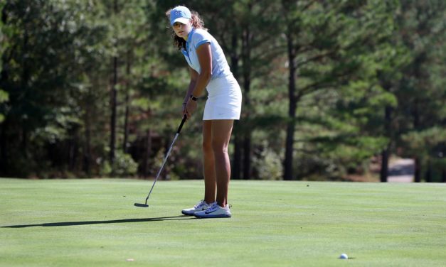 Women’s Golf: UNC Tied for Third After First Round of Bryan National Collegiate