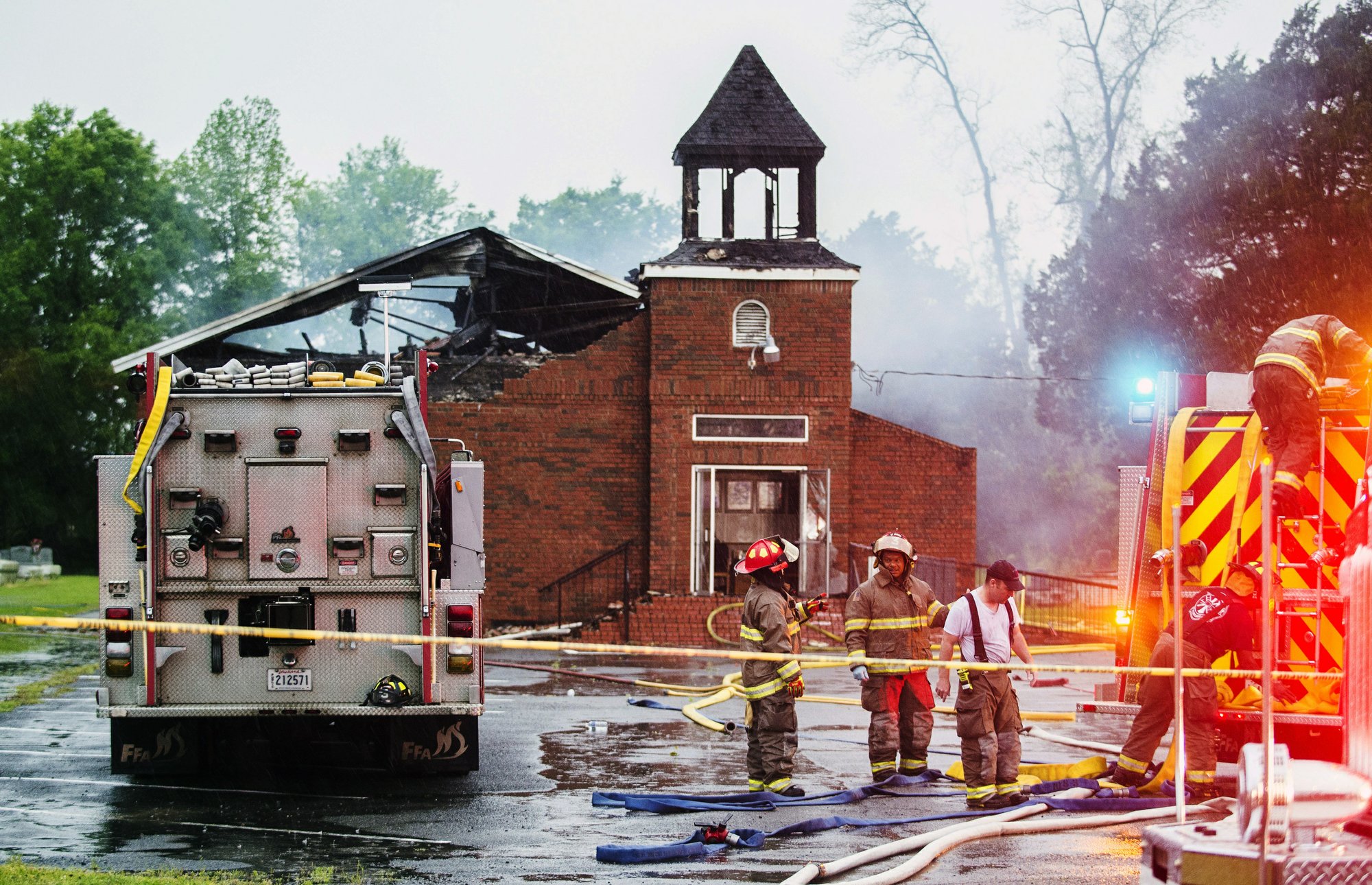 Suspect Arrested in ‘Suspicious’ Fires at Black Churches