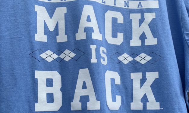 mack is back shirt unc