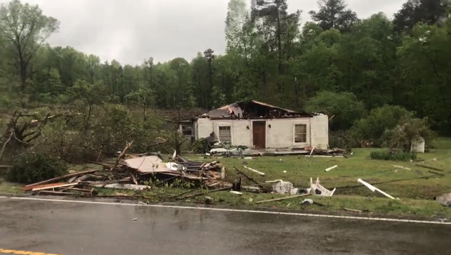 Tornado Reportedly Destroys Residence in Hillsborough